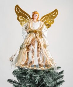 Angel Tree Topper - Gold by Christmas Tree Malaysia