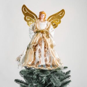 Angel Tree Topper - Gold by Christmas Tree Malaysia