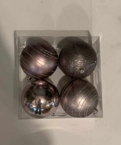 Atlantic Baubles - Bronze dimensions (1) by Christmas Tree Malaysia