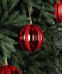 Cosmo Baubles (4 pcs) - Red