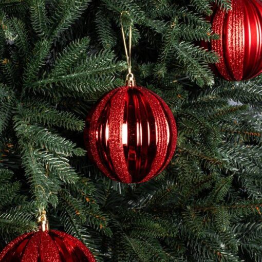 Cosmo Baubles - Red by Christmas Tree Malaysia