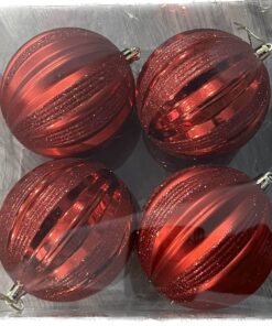 Cosmo Baubles - Red dimensions (1) by Christmas Tree Malaysia