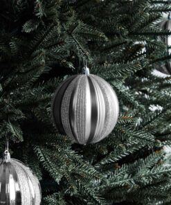 Cosmo Baubles - Silver by Christmas Tree Malaysia
