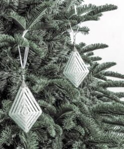 Eden Baubles - White by Christmas Tree Malaysia