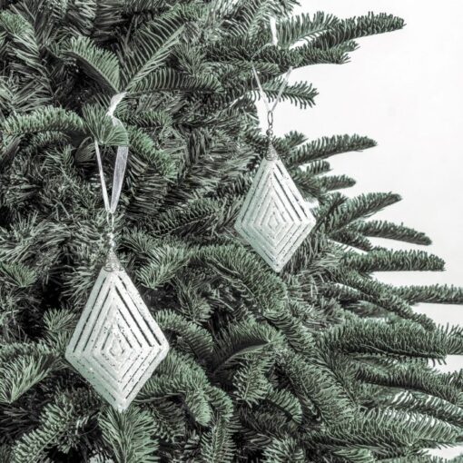 Eden Baubles - White by Christmas Tree Malaysia