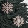 Giant Snowflake Baubles - Bronze (1 pc) by Christmas Tree Malaysia