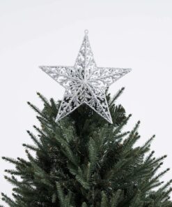 Giant Stella Tree Topper - Silver by Christmas Tree Malaysia