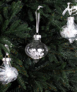 Jocund Baubles - White (6 pcs) by Christmas Tree Malaysia