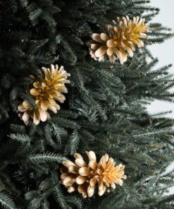 Kishi Pine Cone - Gold by Christmas Tree Malaysia