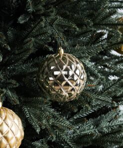 Malatya Baubles - Gold by Christmas Tree Malaysia