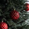 Malatya Baubles - Red by Christmas Tree Malaysia
