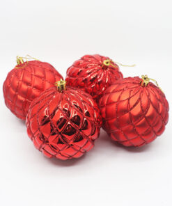 Malatya Baubles - Red dimensions (1) by Christmas Tree Malaysia