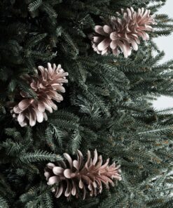 Merari Pine Cone – Rose Gold by Christmas Tree Malaysia