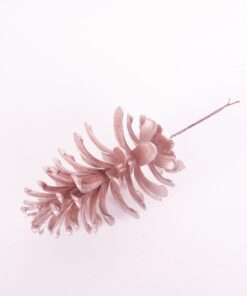 Merari Pine Cone – Rose Gold dimensions (1) by Christmas Tree Malaysia