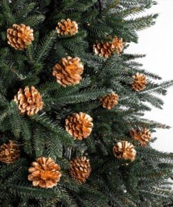 Mini Pine Cones - Gold by Christmas Tree Malaysia