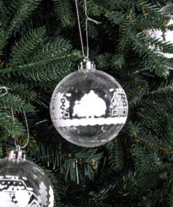 Nativity Baubles - White (6 pcs) by Christmas Tree Malaysia