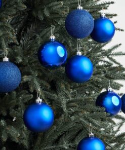 Palline Foundation Baubles - 4 Colours, 8cm (24 pcs) dimensions (4) by Christmas Tree Malaysia