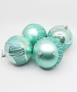 Rize Bauble – Blue dimensions (2) by Christmas Tree Malaysia