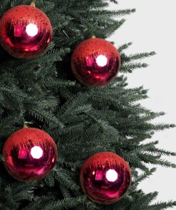 Samsun Baubles - Red by Christmas Tree Malaysia