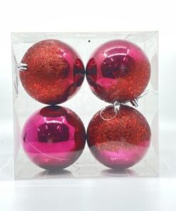 Samsun Baubles - Red dimensions (1) by Christmas Tree Malaysia