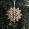 Snowflake Baubles - Bronze by Christmas Tree Malaysia