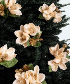Trio Tree Pick - Cream by Christmas Tree Malaysia