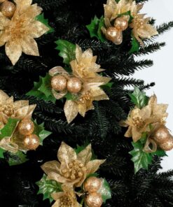 Trio Tree Pick - Gold by Christmas Tree Malaysia