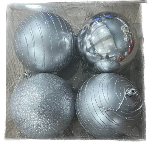 Atlantic Large Baubles Silver