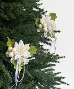 Festive Tree Pick White by Christmas Tree Malaysia